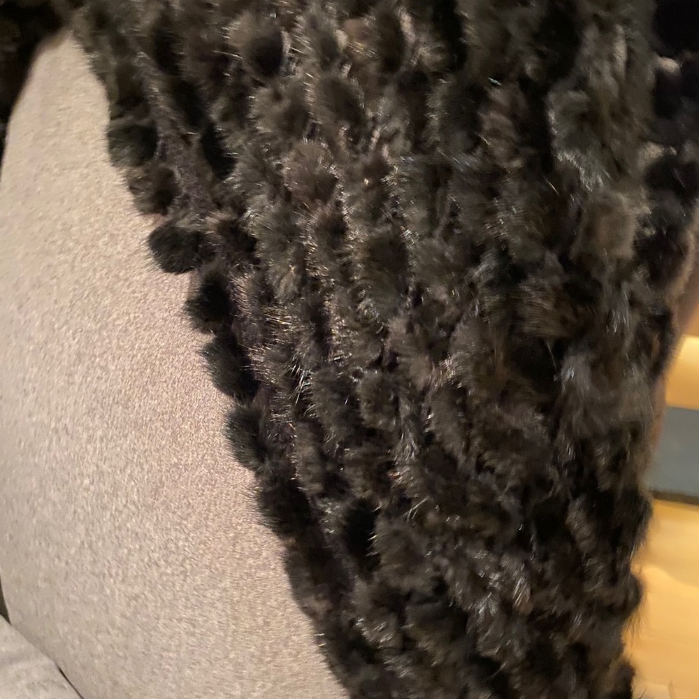 Mink Fur Shawl